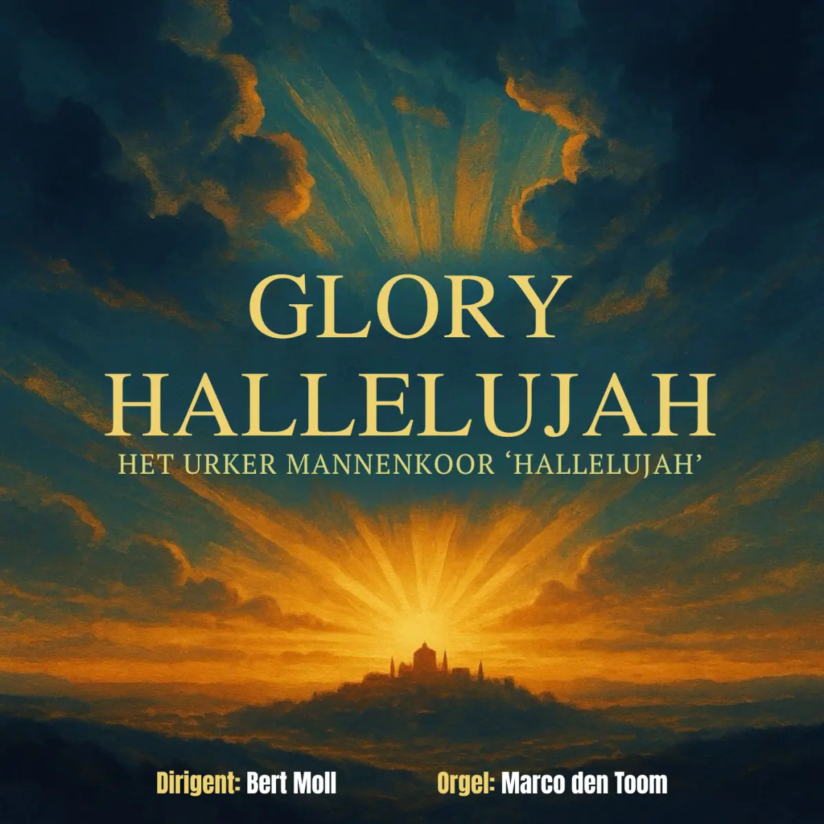 Cover van Glory Hallelujah - EP