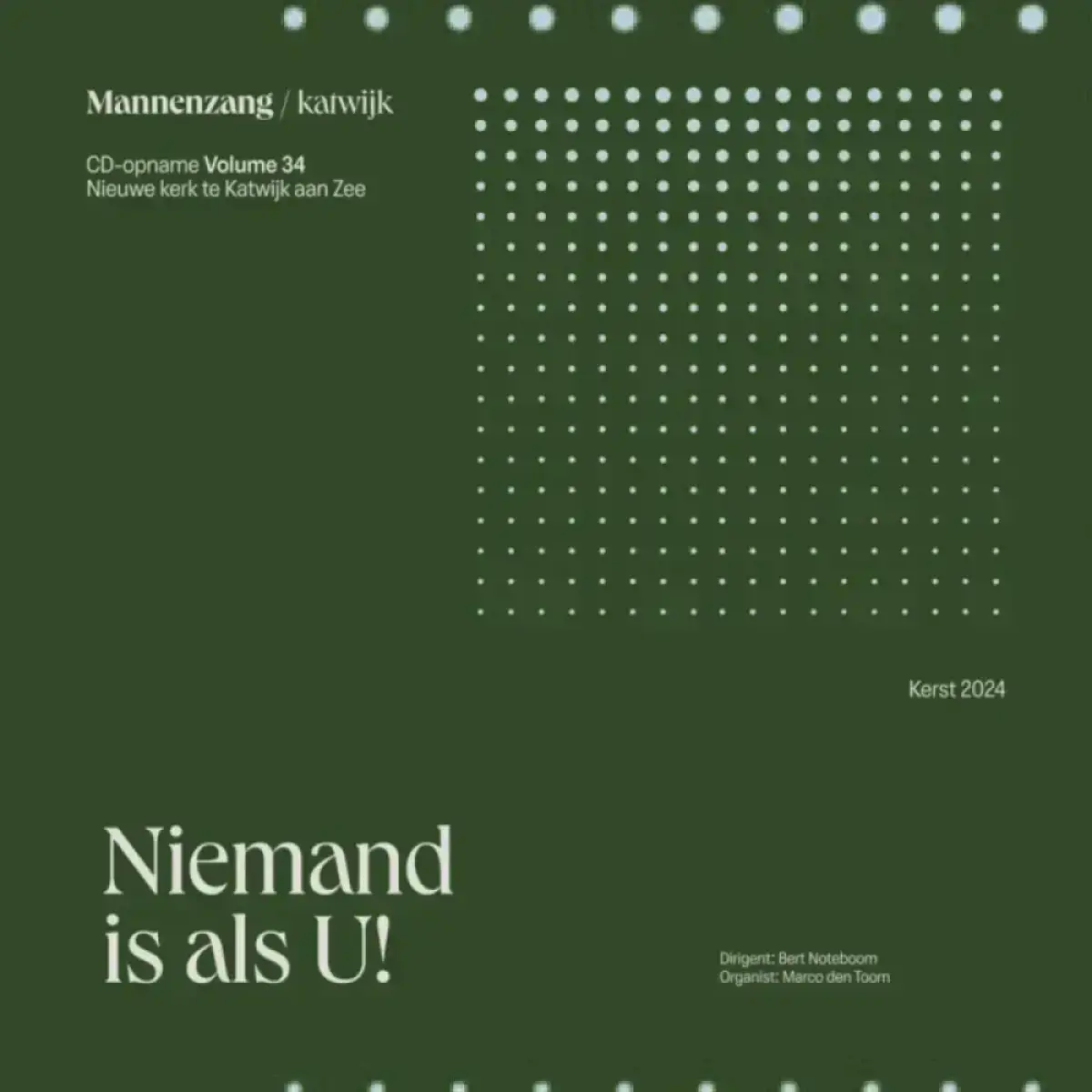 Cover van Niemand is als U! | Vol. 34 | Kerst 2024 
