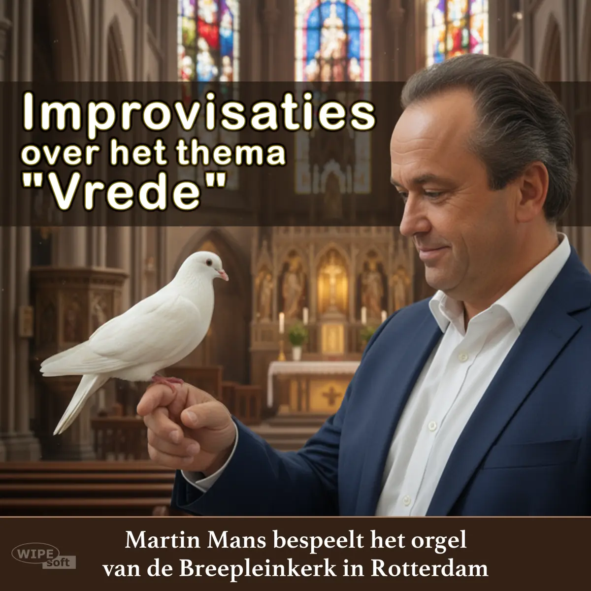 Cover van Improvisaties over het thema "Vrede" - EP