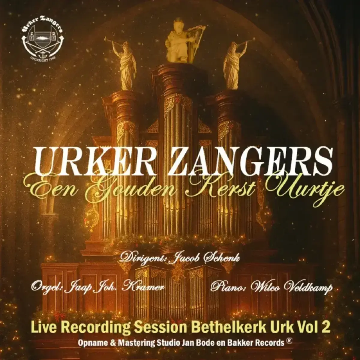 Cover van Een Gouden Kerst Uurtje Vol. 2 - EP - Live