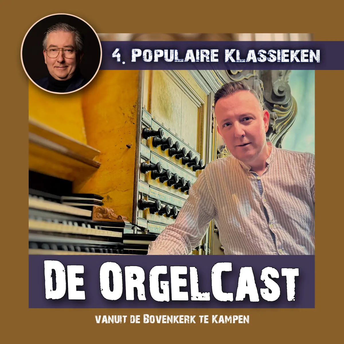 Cover van De OrgelCast - 4. Populaire klassieken