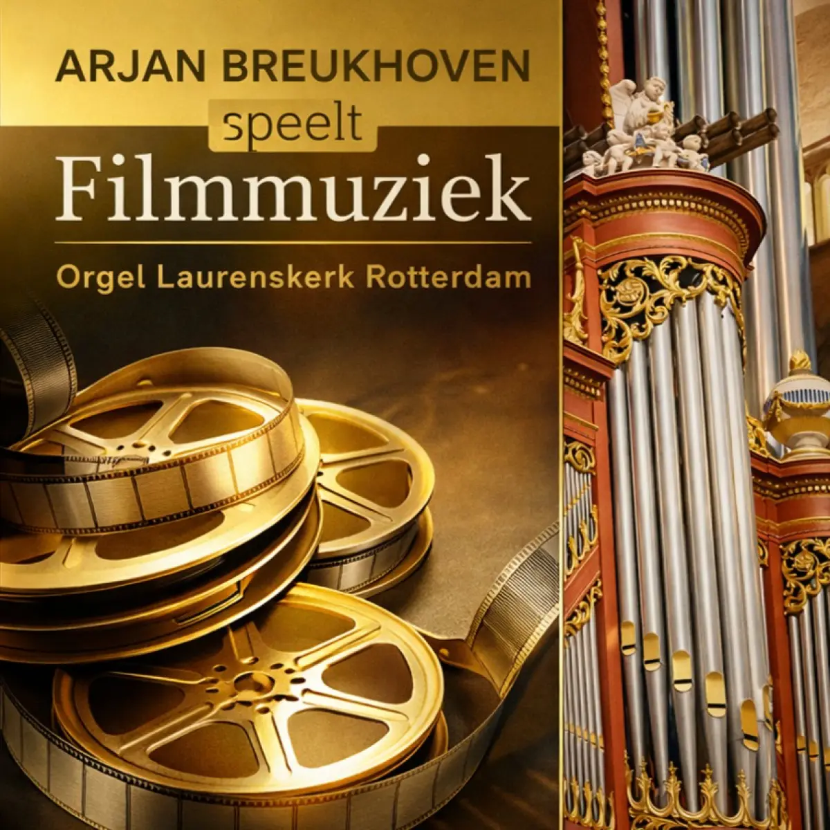 Cover van Arjan Breukhoven speelt Filmmuziek