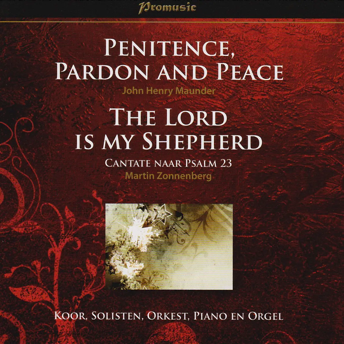 Cover van Penitence, Pardon and Peace | The Lord is my Shepherd, cantate naar Psalm 23