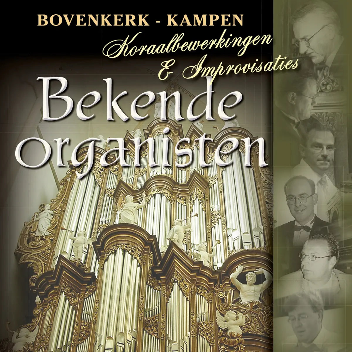 Cover van Bekende organisten
