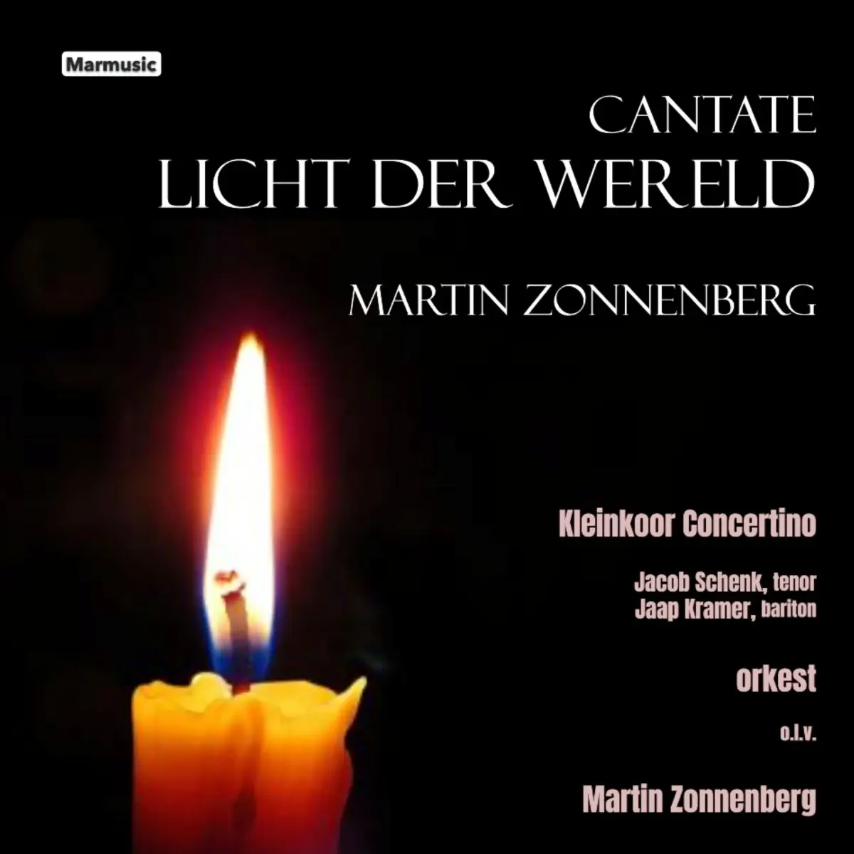 Cover van Cantate LICHT DER WERELD - Martin Zonnenberg - Live