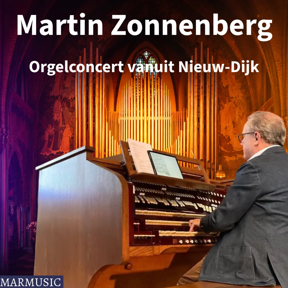 Cover van Orgelconcert in Nieuw-Dijk - Live