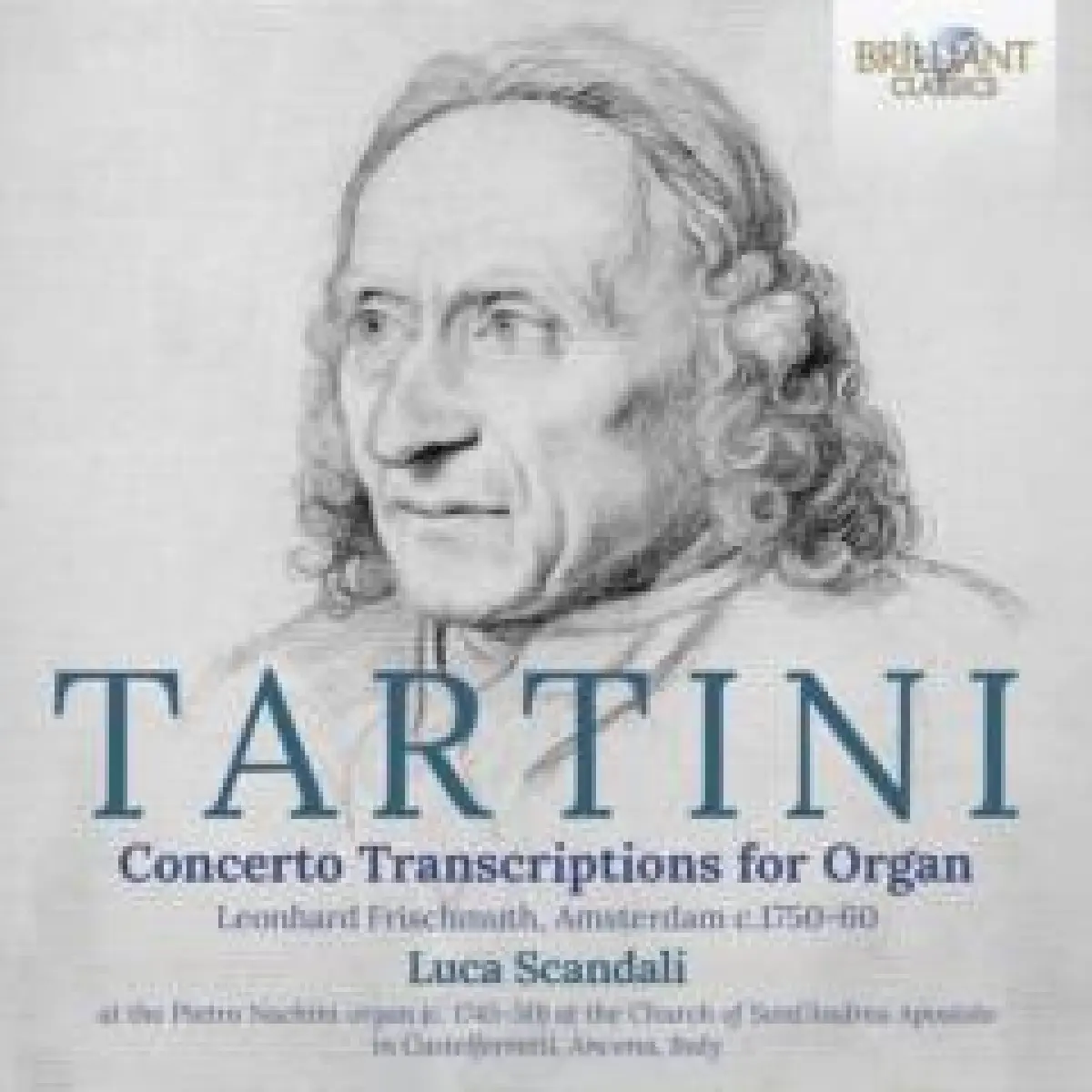 Cover van Tartini: Concerto Transcriptions for Organ