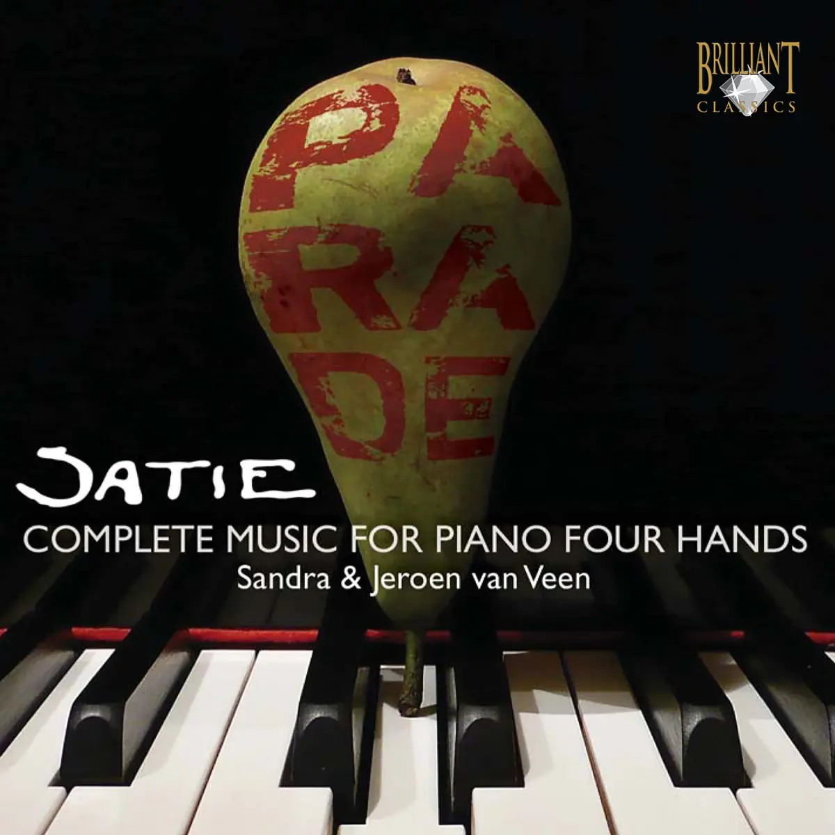 Cover van Satie: Complete Works for Piano Four Hands