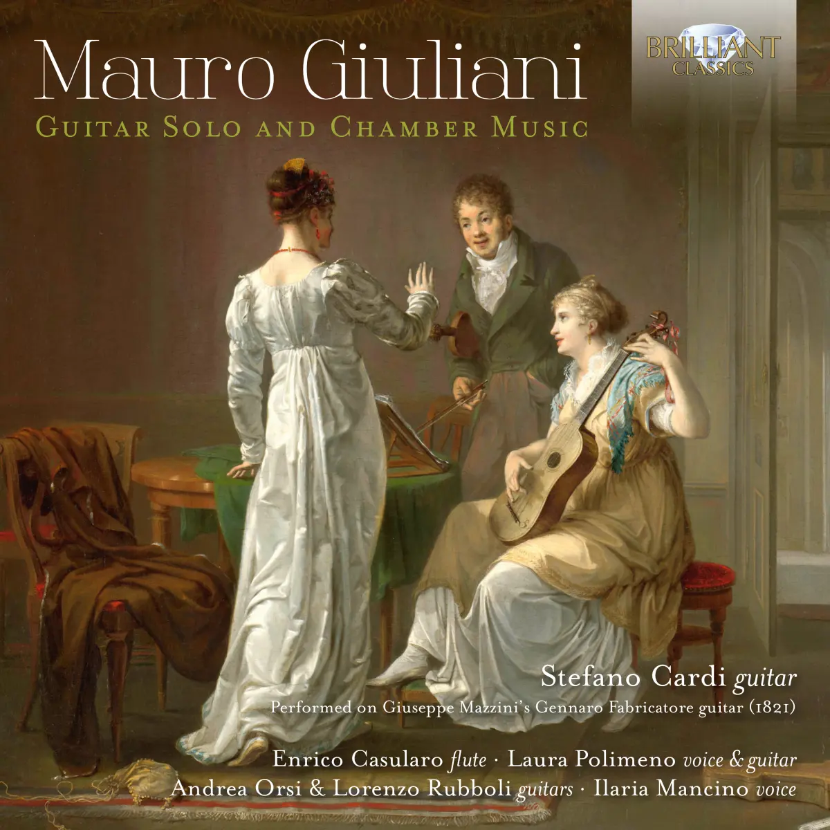 Cover van Mauro Giuliani: Guitar Solo and Chamber Music