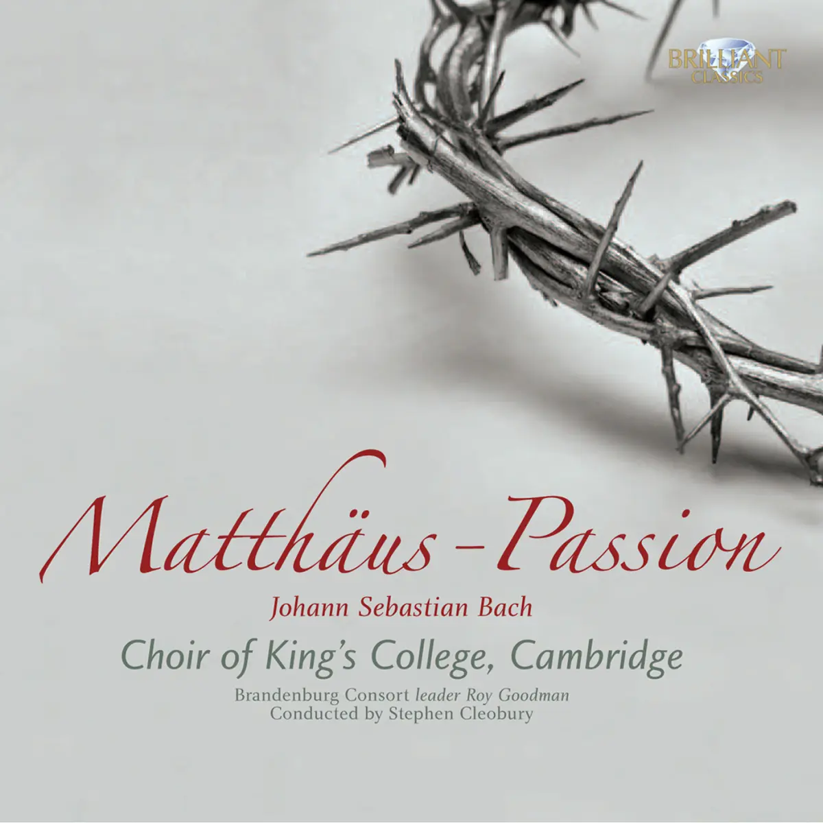 Cover van Bach: Matthäus-Passion, BWV 244