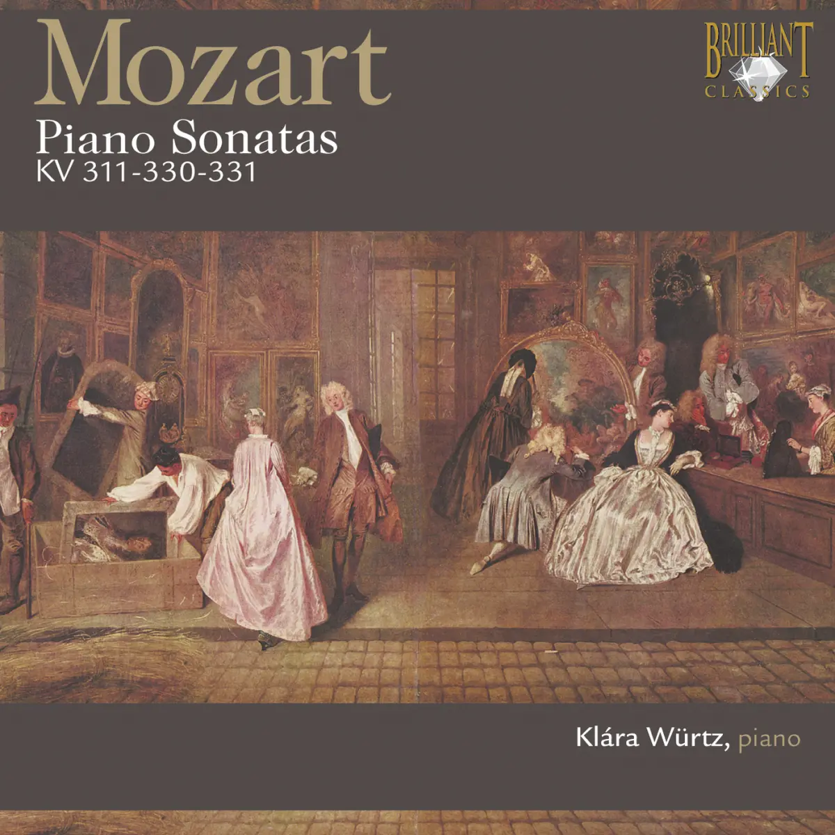 Cover van Mozart: Piano Sonatas, K. 311, K. 330 & K. 331