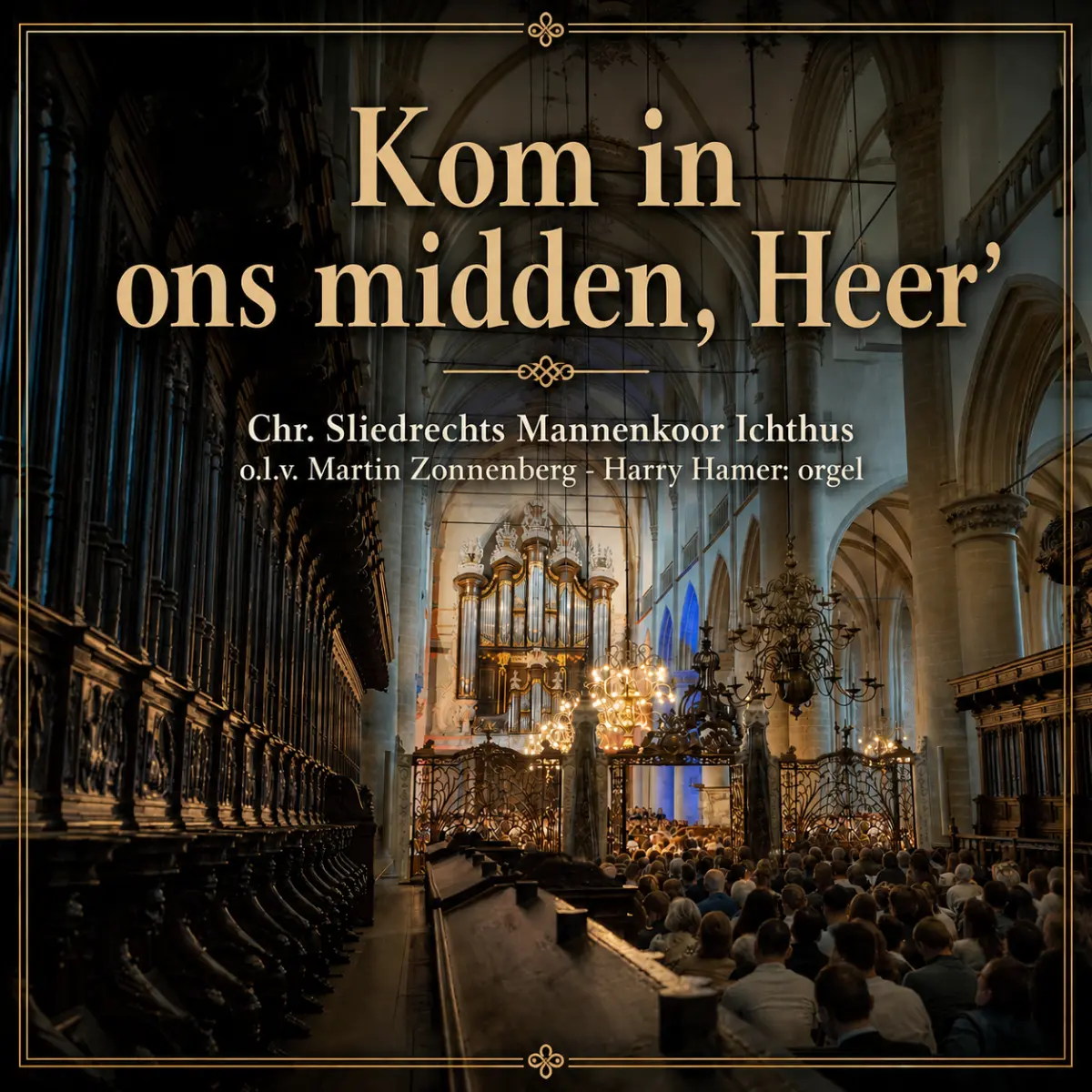 Cover van Kom in ons midden, Heer - Live