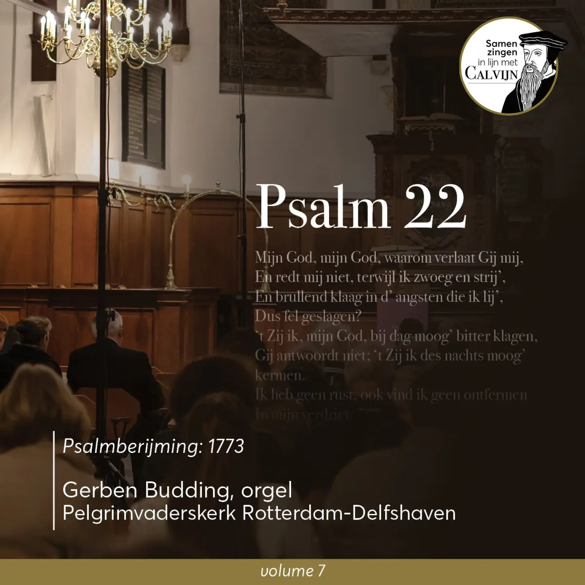 Cover van Psalm 22  - Samen zingen in lijn met Calvijn (volume 7)