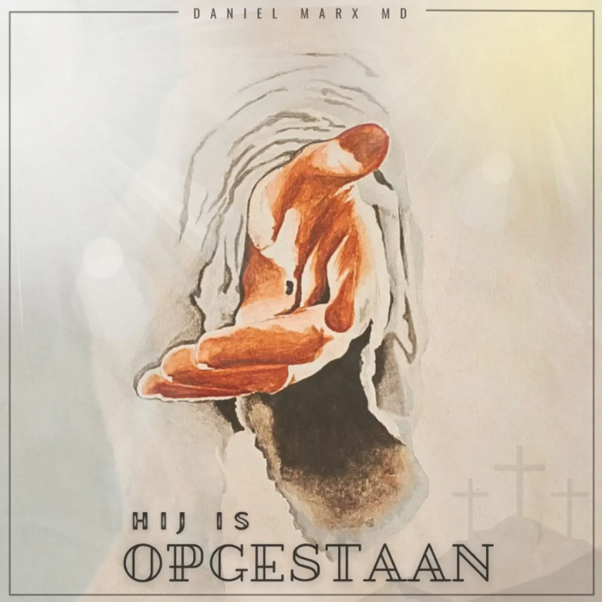 Cover van Hij is opgestaan - Single