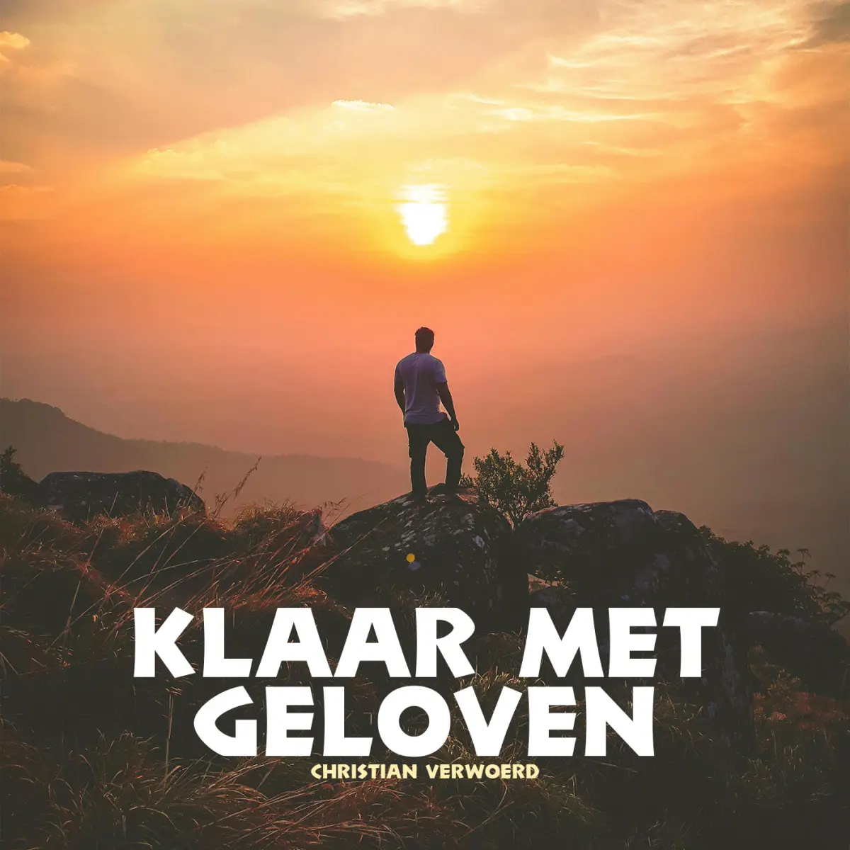 Cover van Klaar met geloven - Single