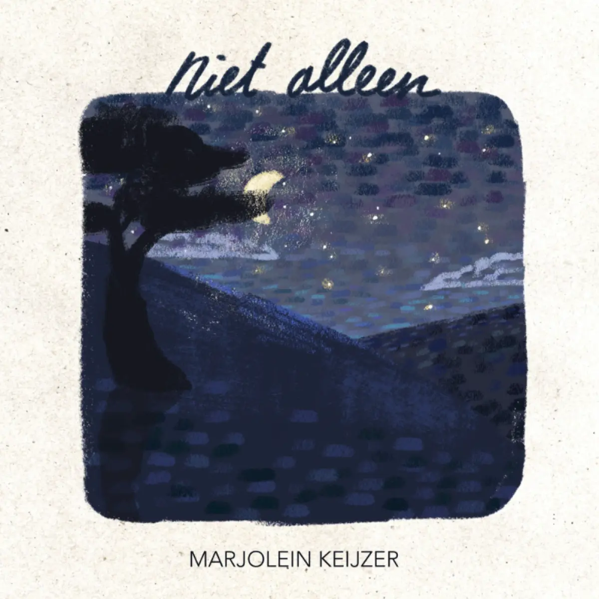Cover van Niet alleen - Single