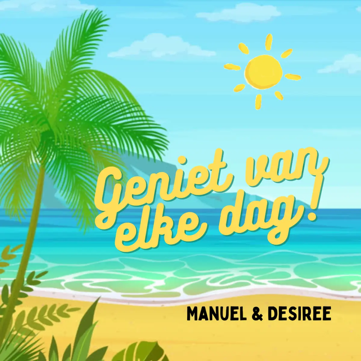 Cover van Geniet van elke dag! - Single