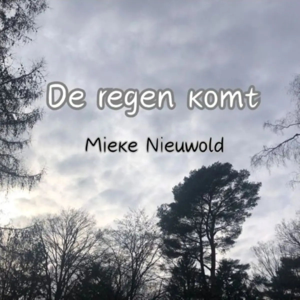 Cover van De regen komt - Single