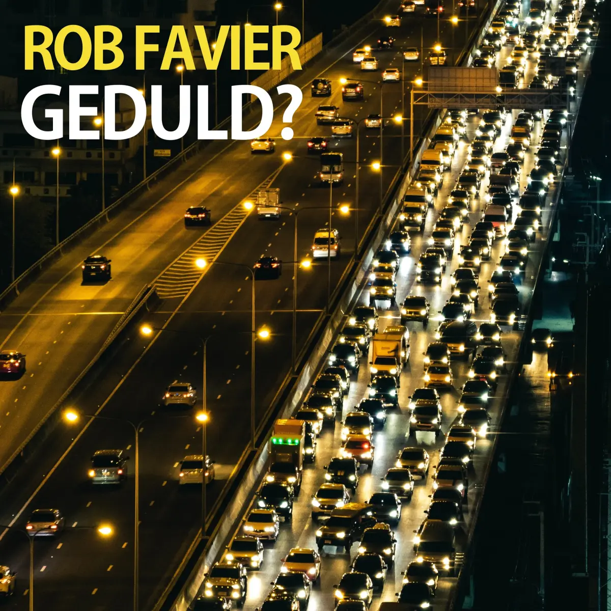 Cover van Geduld? - Single