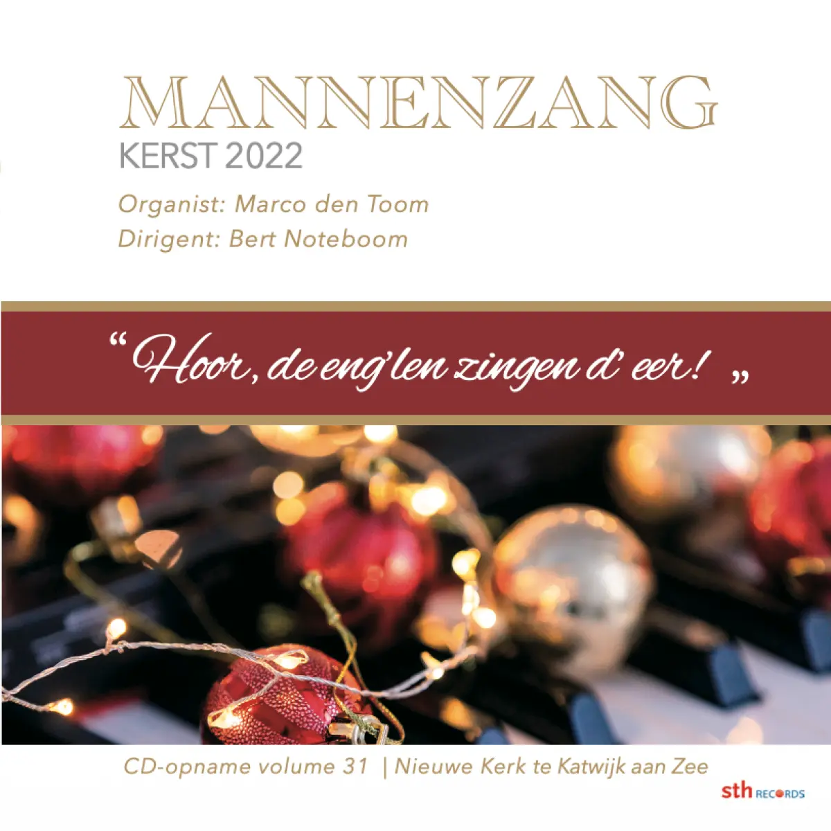 Cover van Hoor de eng’len zingen d’ eer 