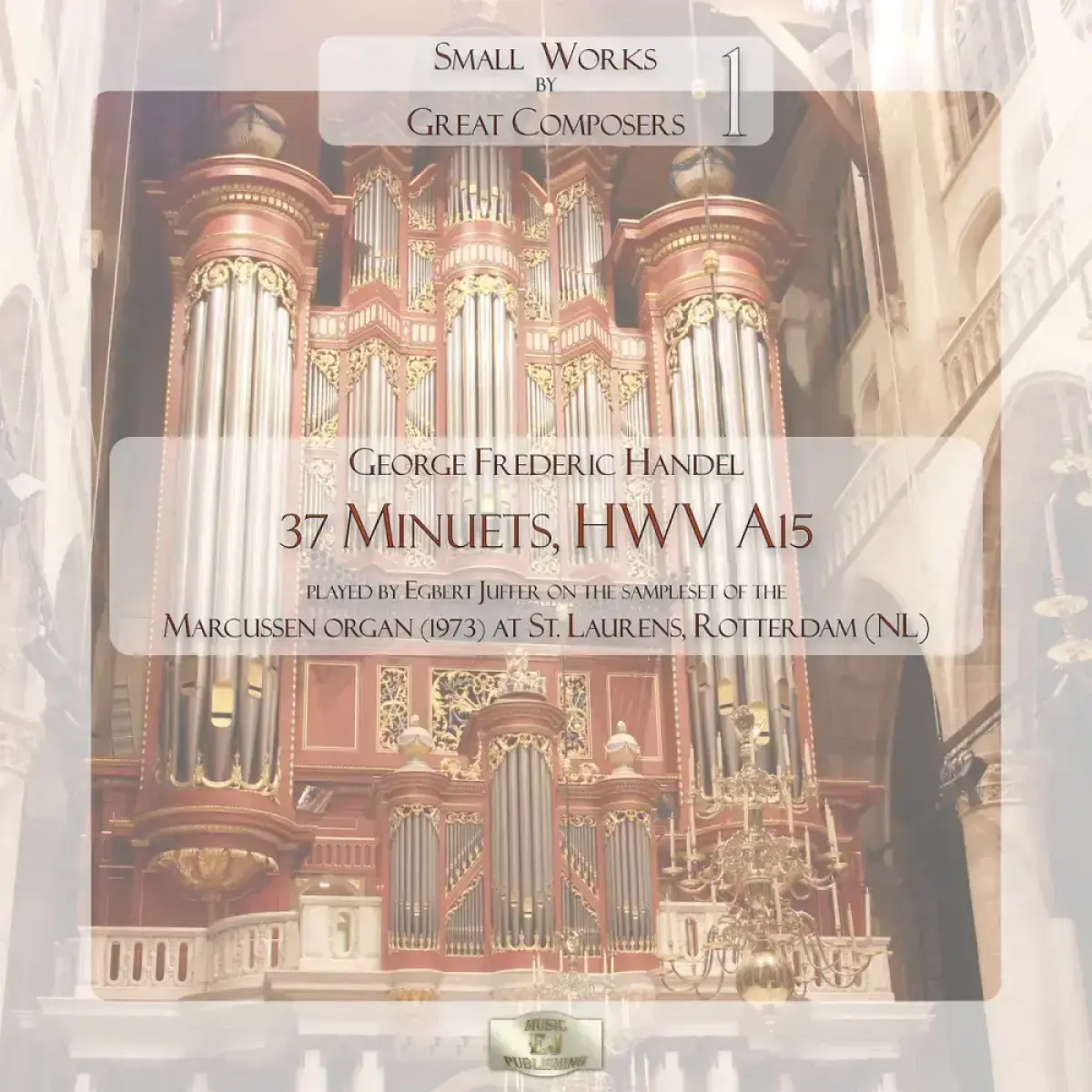 Cover van 37 Minuets, HWV A15 No. 26: Minuet in A minor