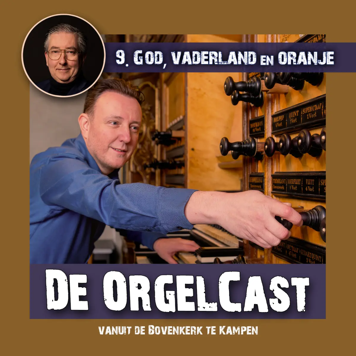 Cover van De OrgelCast 9.4 Gerwin: Est-ce Mars (Sweelinck)