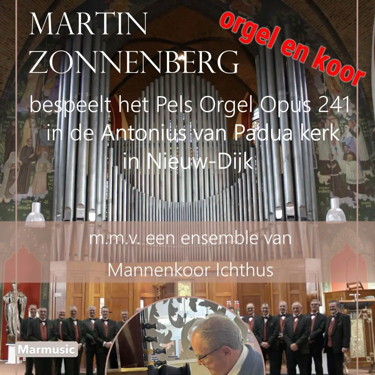 Cover van Orgelimprovisatie - Zegen ons Algoede (Zonnenberg)