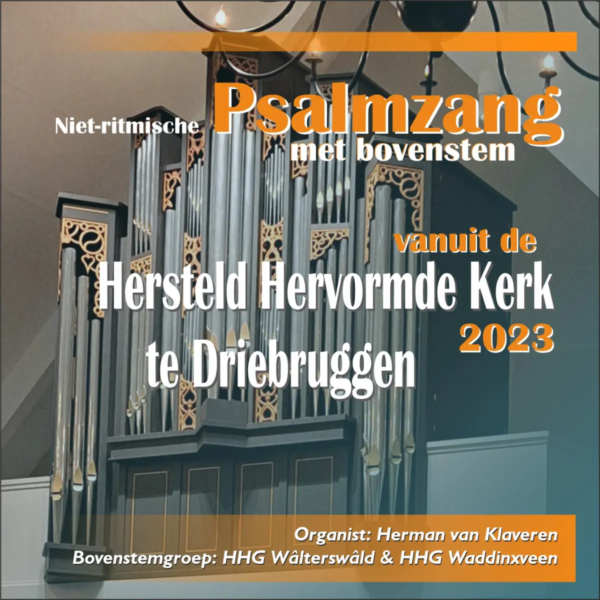 Cover van Psalm 42 vers 1 en 5