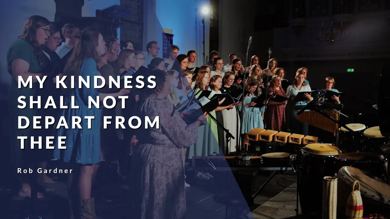 Cover van My Kindness Shall Not Depart From Thee