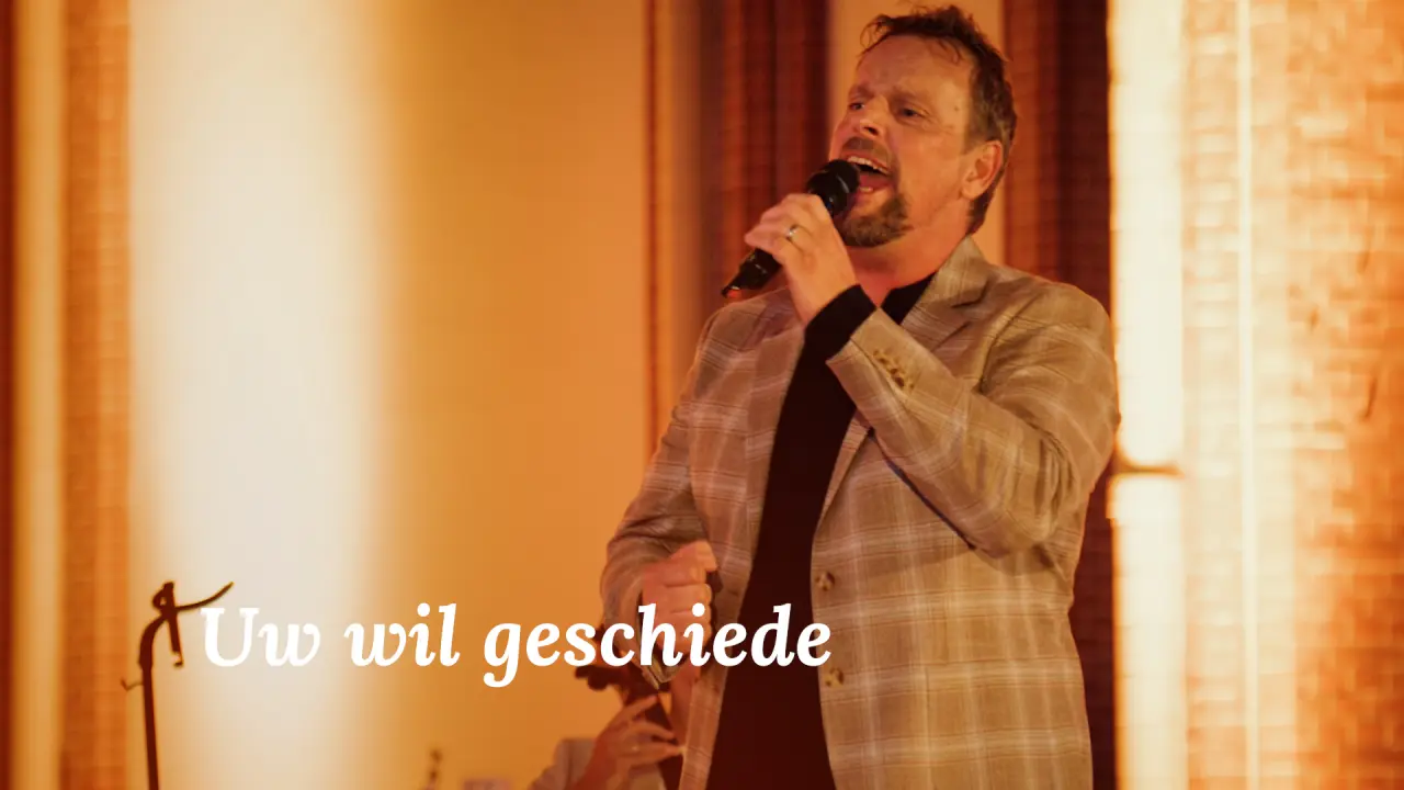 Cover van Uw wil geschiede - Live