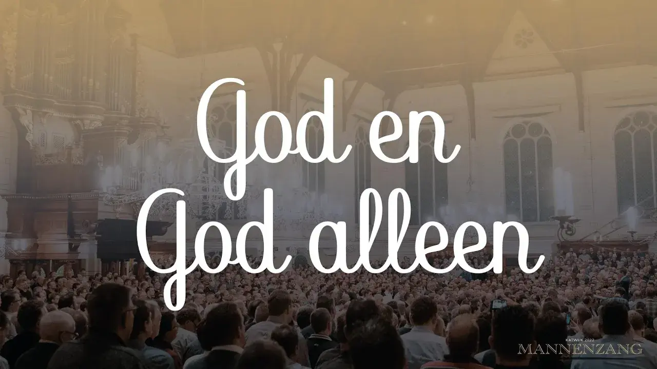 Cover van God en God alleen - Live