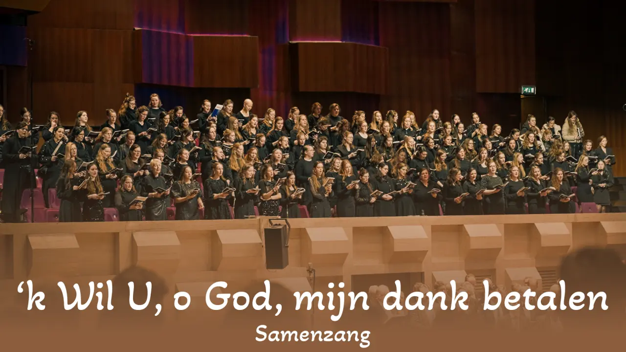 Cover van ’k Wil U, o God, mijn dank betalen - Live