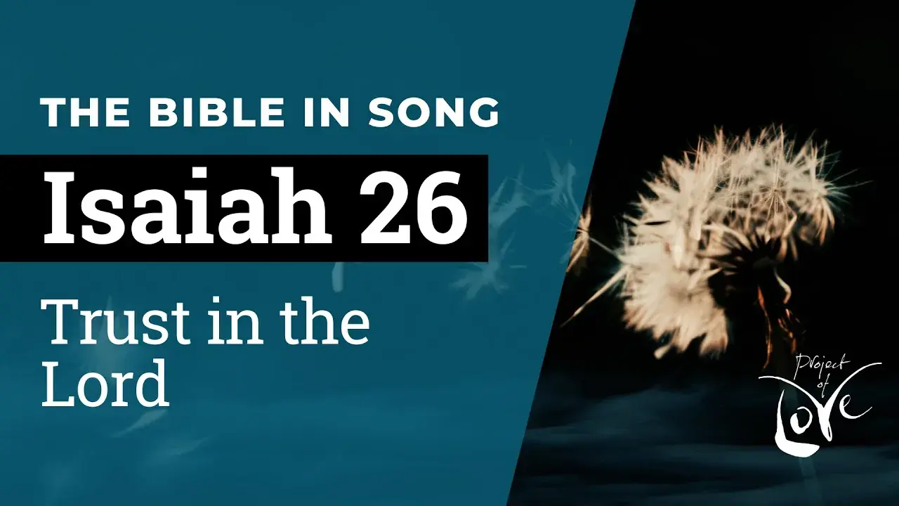 Cover van Isaiah 26 - Trust in the Lord