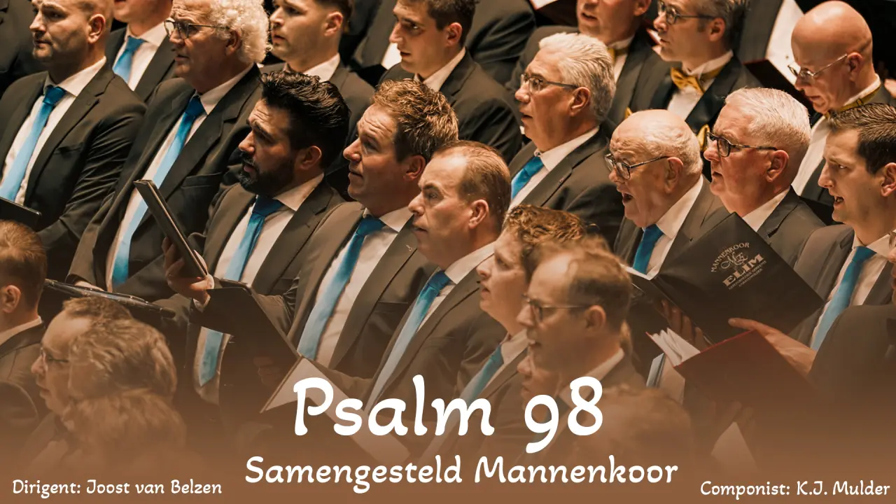 Cover van Psalm 98 - Live